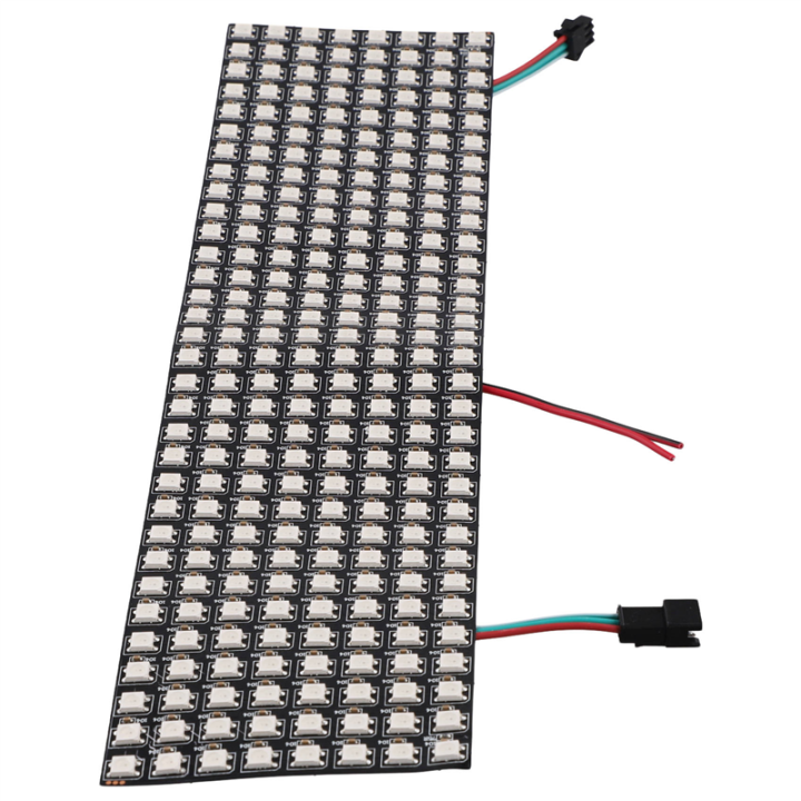 WS2812 RGB LED Matrix Panel Individually Addressable Flexible for Video ...