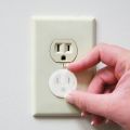 1/4Pcs Baby Kid Electric-shock Safeguard Plug Protection Cap/Plastic 2/3 Phase Electric Socket Outlet Plug Safe Cover. 