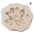 1Pc Peony Sunflower Lotus Silicone Molds Chinese Rose Flower Mould DIY Chocolate Candy Cake Fondant Mold Dessert Decoration Dounp. 