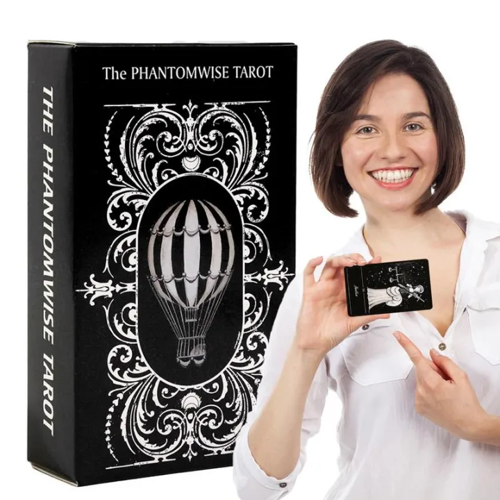 %E3%80%90New%20Arrivals%E3%80%91%E3%80%90New%20Arrivals%E3%80%9178Pcs%20Standard%20Tarot%20Decks%20The%20Phantomwise%20Tarot%20English%20Version%20Fate%20Divination%20Party%20Playing%20Tarot%20Decks%20For%20Gathering%20Game%20-%20Image%203