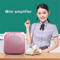 K400 Portable Microphone Voice Amplifier Megaphone Fm Mp3 With Wired Microphonefor Teacher Training Tour. 