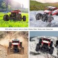 RC Rechargeable ROCK CRAWLER OFF ROAD METAL BODY(4 x 4) HIGH Speed Climbing Rally JEEP / Truck 2.4Ghz Version. 