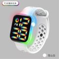 【ETOP】Fashion Children Color Luminous LED Digital Electronic Watch Student Kids Waterproof Wristwatch Sports Watch For Boys And Girls. 