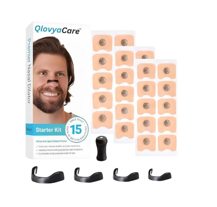 Anti Snoring Nose Clip Skin Sweat Resistant Sleep Nasal Strips Nasal Dilators For Breathing Instant Releif From Snoring Snore Stopper Anti Snoring Nose Devices For Men
