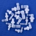 5~200pcs M6~M12 4~12mm Plastic PP Pagoda Elbow Connector Aquarium Irrigation Water Hose. 