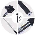 【Miga Plaza】Extendable Selfie Stick Handheld Telescopic Monopod Tripod Mount Compatible with Gopro Hero 7 6 5 AKASO EK7000 Brave 4 V50 APEMAN Crosstour Campark 4k Waterproof Action Outdoor Camera. 