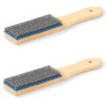 File Card Brush Steel Card File Brush Cleaner Remove Chip Metal Bits Cleaning 8.26 Inch Length, 2 Pieces. 