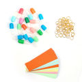 100Pcs/Bag Capsule Love Clear Wish Bottle Blank Letter Paper Message Envelope Pill Gift Paper Roll Mini Letter Pad Wedding Kids Gifts. 