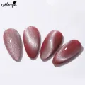 Monja 7 Styles Cat Eye Nail Magnet Stick 3D Multi Line Strip Effect Strong Effect Magnetic Rod for DIY Cat Eye Gel Varnish Tools. 
