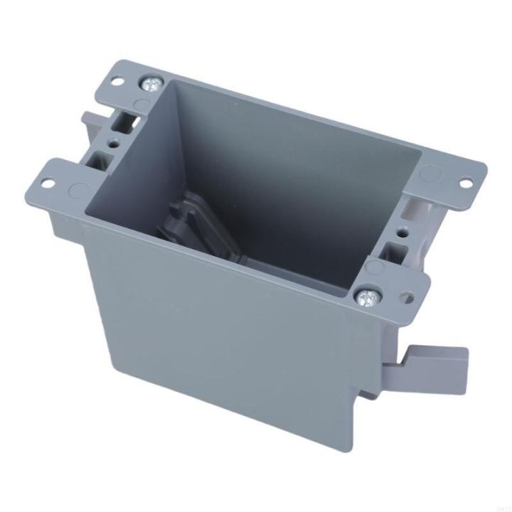 587E Sturdy Plastic Remodels Junction Box for Drywall Applications In Gray Color
