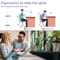 Foldable Aluminum Laptop Stand Adjustable Ergonomic Desktop Holder for 11-17 inch Laptops. 