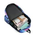 MINISO Disney Stitch Kids Backpack Cartoon Stitch Print Kindergarten Pencil Case Boy Girl Shoulder Bag Children Schoolbag Gift. 