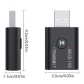 Bluetooth Audio Transmitter and Receiver 2 in 1 Bluetooth Transmitter TV Audio Receiver. 