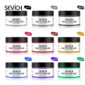Sevich 10 colors Hair color wax Strong And Hold Unisex Hair Wax Black Color Hair Clay Temporary Hair Dye For Hair Styling. 