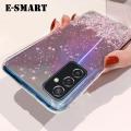 Phone Case Samsung Galaxy F23 Back Cover Glitter Silicone Soft Cases Starry Sky String Glitter Transparent Space Stars Moon Samsung F23 Case. 