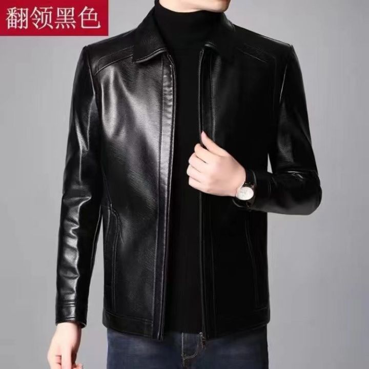 Autumn%20and%20Winter%20New%20Haining%20Genuine%20Leather%20Men's%20Leather%20Coat%20Stand-up%20Collar%20All-Match%20Dad%20Jacket%20Leather%20Jacket%20Men's%20Fleece-Lined%20-%20Image%208