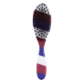 Striped Double-sided Comb Brush Bristle Hair Beard Styling Tools For Men Pro Shave Beard Brush Barber Carving Cleaning Brush. 