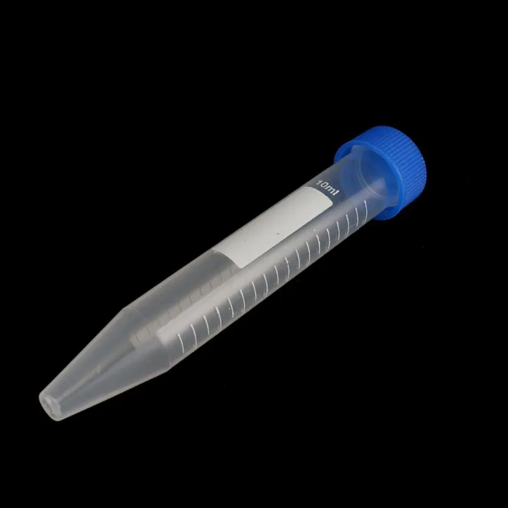 【InnovateWorld】10Pcs 10ml Screw Cap Cone Bottom Plastic Centrifuge Test ...