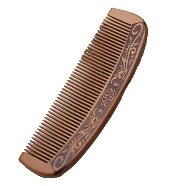 Head Massage, AntiStatic Hair Care Wooden Comb Daraz.lk