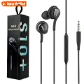 Samsung AKG_S10 Plus Earphone S10+ Stereo Handfree 3.5mm With Mic Wire Earphone Samsung AKG earphones, EO-IG955, 3.5mm earphones, wired earphones with mic, in-ear headphones, hands-free earphones, AKG tuned earphones, Samsung S10 earphones​. 