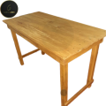 Kitchen Table - Wooden white / jackwood. 