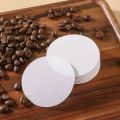 100pcs/set Coffee Filter Paper Mocha Pot Circular Coffee Filter Paper Coffee Pot Filter Paper. 