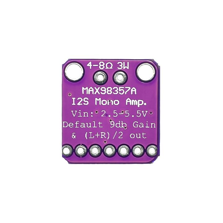 Max98357%20I2s%203w%20Class%20D%20Amplifier%20Breakout%20Interface%20Dac%20Decoder%20Module%20Filterless%20Audio%20Board%20For%20For%20Raspberry%20Pi%20Esp32%20-%20Image%202