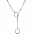 【MarketSphere】Men's AliExss Gothic E Punk Simple PR Women's Necklace New Style. 