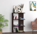 VTEC Home Floor Standing Bookcase / 3 Tier Bookshelf  / Storage Cabinet for Living Room, Bedroom, Office - BS400. 