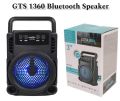 GTS-1360 Extra Bass Bluetooth Speaker, GTS speaker gts-1360 portable wireless mini 3 Inch mini bt speaker, GTS-1360 Portable Wireless Stereo Bluetooth Speaker GTS-1360 Portable Wireless Stereo Bluetooth Speaker - Black. 