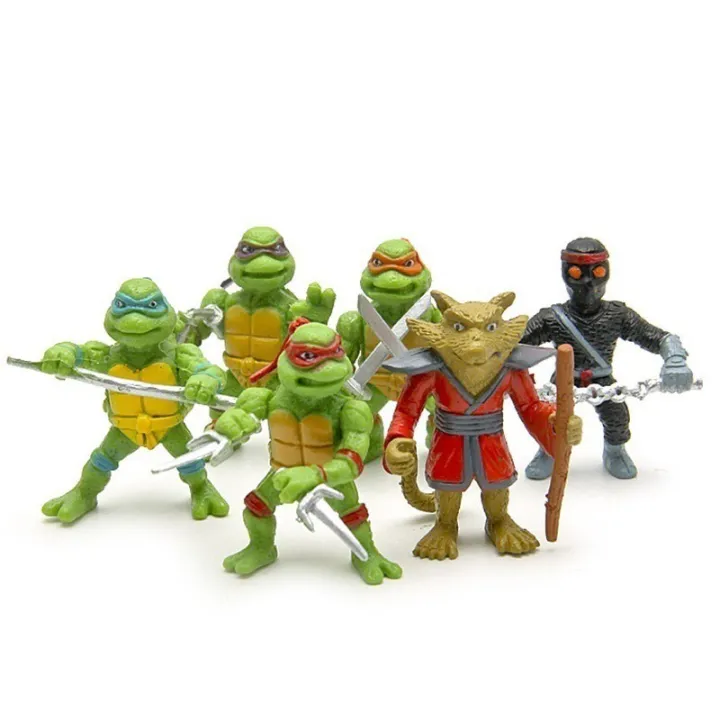 Ninja%20Turtles%20TMNT%20Mini%20Figures%20Action%20Figures%20Toy%20Set%20Classic%20Toys%20Kids%20Variation%20-%20Image%204