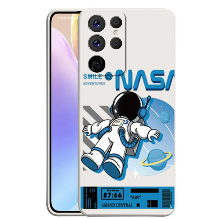 Samsung%20Galaxy%20S23%20S22%20Ultra%20S23+%20S22+%20S21+%20S20+%20Plus%20Samsung%20Galaxy%20S23%20S21%20S20%20FE%205G%20Smile%20Astronaut%20Square%20Phone%20Case%20Liquid%20Silicon%20Soft%20Casing%20nasa%20Cover%20-%20Image%202