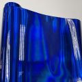 Holographic Laser Blue Chrome Vinyl Sheet Car Wrap Film Self Adhesive Sticker DIY Car Wrapping Foil with Air Release. 