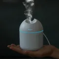 【BestGO】250ML Ultrasonic Air Humidifier Home Essential Oil Diffuser USB Fogger Mist Maker with LED Night Lamp for Car. 