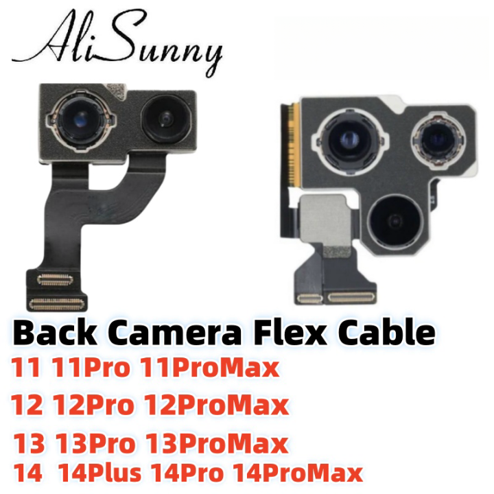 AliSunny Back Camera Flex Cable for iPhone 13 14 11 12 Pro Max Big Rear ...