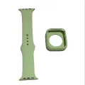 40mm 2 in 1 Soft Silicone Case + Strap for smartwatch. 