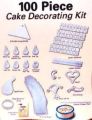 100 Piece Cake Decorator Decoration Set DIY Cupcake Making Mould Decorating Frosting Icing Storage Box Cooking Tool. 