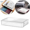 Paper Storage Box Documents Magazines Paper Protector Multifunctionl Document Holders for Travel. 