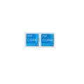 2pcs Intel Core i3, i5, i7, i9 Decoration DIY Sticker Label Tag For Laptop, Desktop, Gaming Computers. 