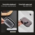Soap Box Suction Cup Wall-mounted Double-layer Drainage Soap Rack Bathroom Storage Rack Creative Toilet Perforated Soap Rack. 