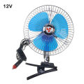 Vehicle Fan Oscillating 12V 8 inch Car Oscillating Fan. 