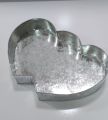 Double heart shape cake tray 1.5KG. 