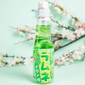 HATA RAMUNE MELON DRINK 200ml . JAPANESE SOFT DRINK HATA KOSEN. 