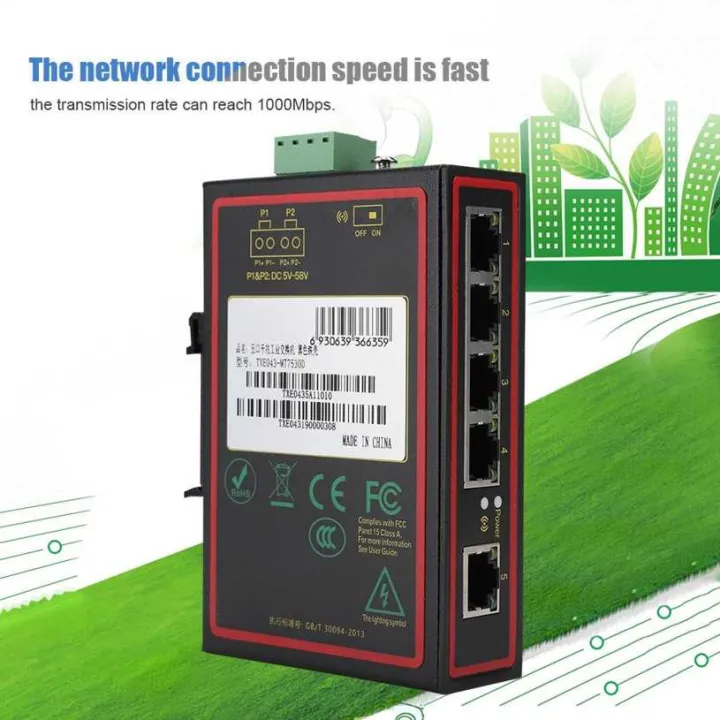 5-Port%20Gigabit%20LAN%20Ethernet%20Network%20Switch%20HUB%20Desktop%20Adapter%2010/100/1000Mbps%20-%20Image%204