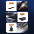 YT-M2037 2-in-1 Portable Mini Vacuum Cleaner for Home and Car. 