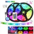 LED Strip Lights 5m RGB 5050 2835 5V RGB LED Lamp Ribbon Flexible Light For Room Decoration TV Backlight Diode Tape. 
