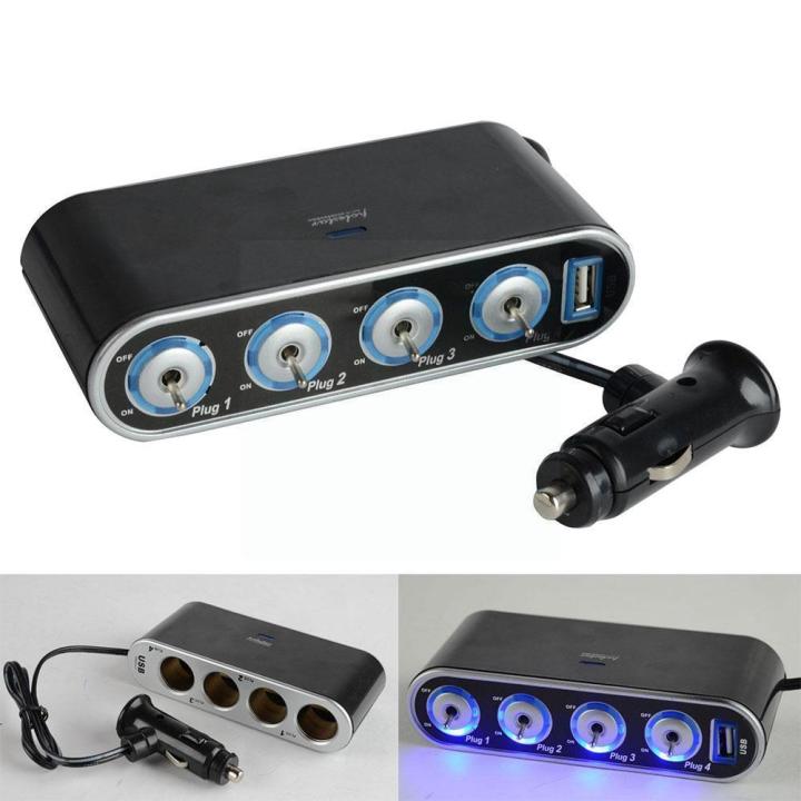 12v%20Vehicle%20Power%20Distributor%204%20Way%20Auto%20With%20With%20Socket%20Adapter%20Socket%20Splitter%20Usb%20Switch%20Plug%20Ports%20M1f1%20-%20Image%204