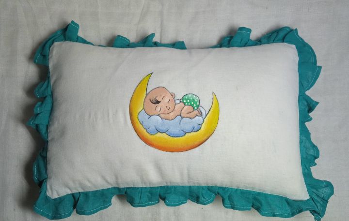 Baby%20Pillowcase%20very%20Beautiful%20Fabric%20Paint%20art%20(Unicorn)%20-%20Image%204