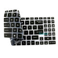 Keyboard Cover For Bravo 15 Bravo 17 A4ddr Silicone Tpu Protector Skin Case 15.6 17.3 Gaming Lap Accessories Clear Black. 