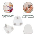 5 Pcs Cover Baby Electrical Socket Outlet Plug Child Electrical Safety Protector Socket Protection Caps. 